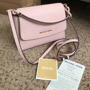 Sofia SM EW Saffiano Satchel Crossbody Blossom